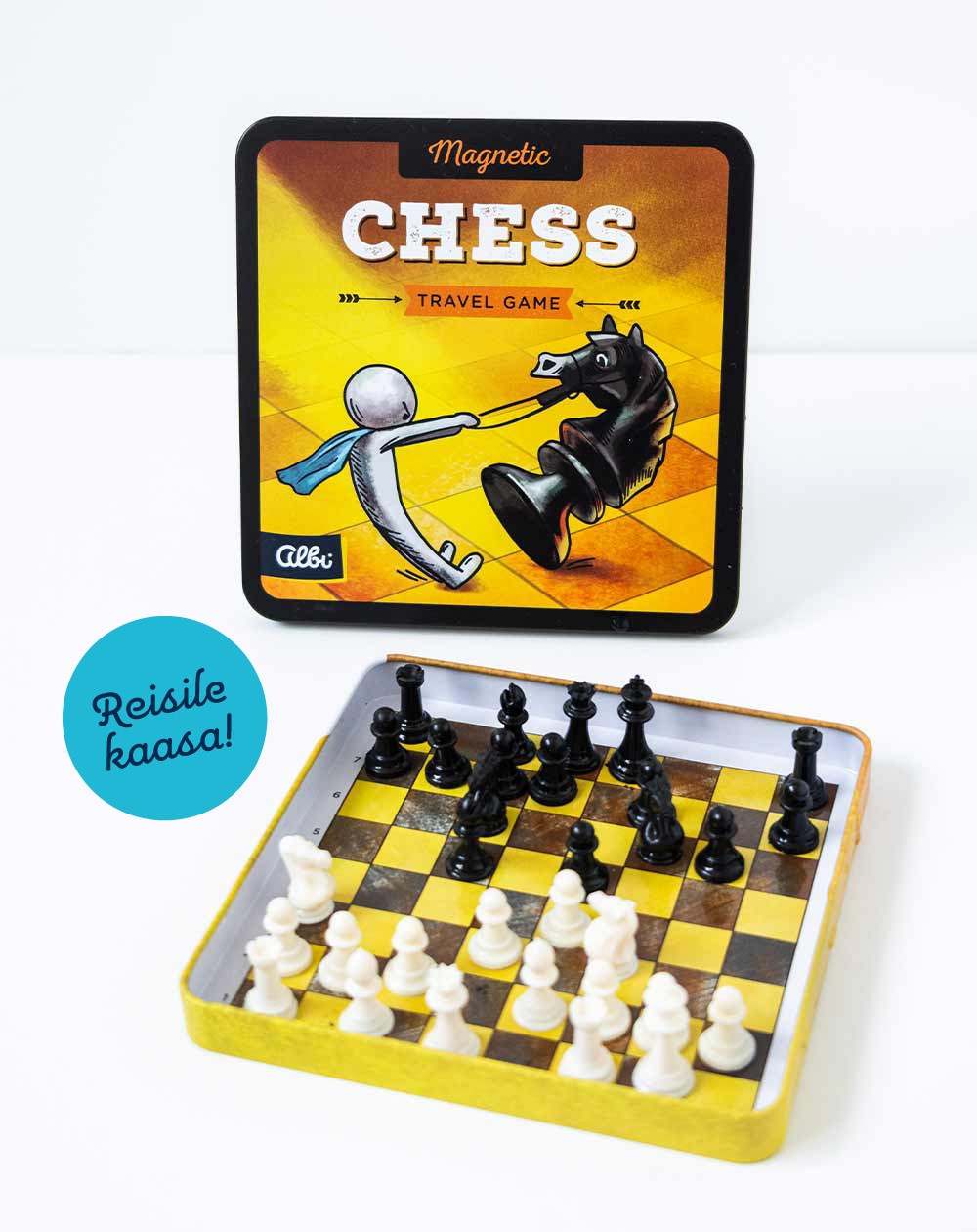 Magnetic pocket game Chess - Bus games - Agapics