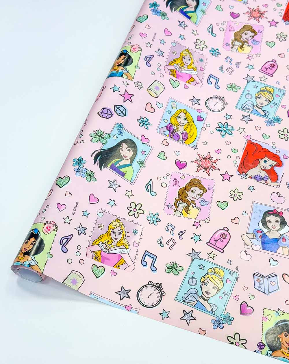 Kinkepaber Disney Printsessid 2m x 0,7m