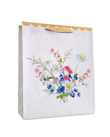 Large Gift Bag L Flowers