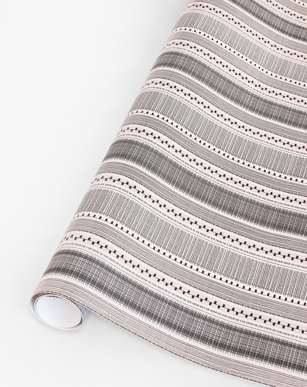 Wrapping paper Grey pattern