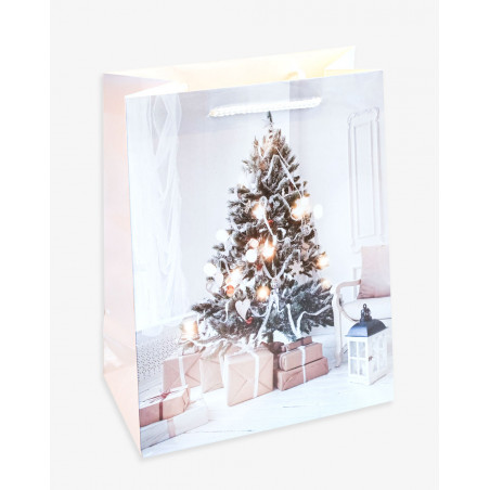 Large Gift Bag L Christmas Tree - Chrismas presents - Agapics