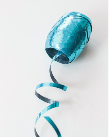 Ribbon Shiny Turquoise 20m - Agapics