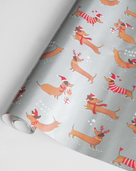 Wrapping Paper Dogs 2m