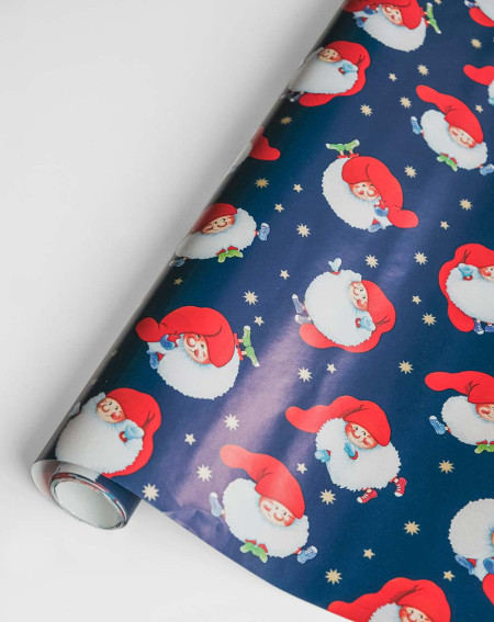 Wrapping Paper Elves and Stars 2m