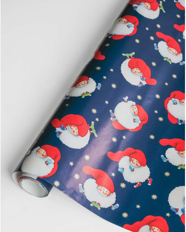 Wrapping Paper Elves and Stars 2m