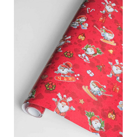 Wrapping Paper Mischievous Elves 2m