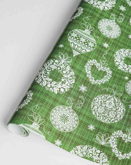 Wrapping Paper Green 2m