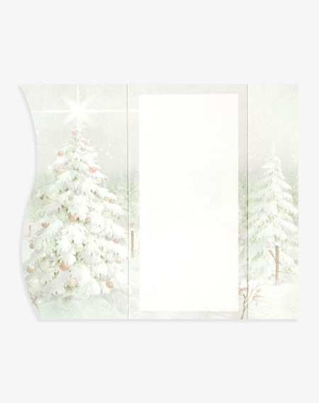 Christmas Card Starry Tree - Agapics