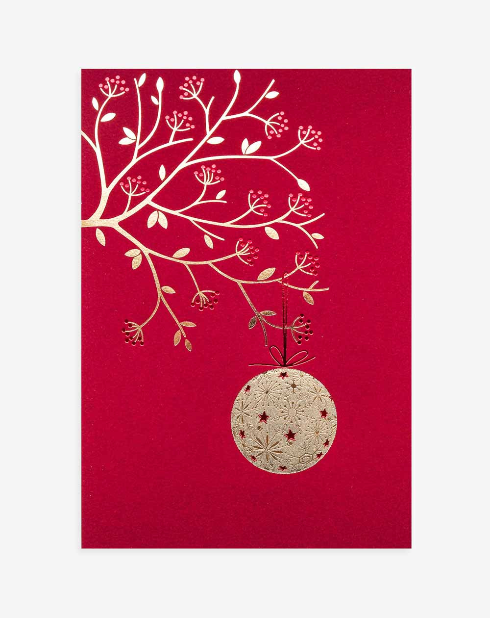 Christmas Card Branch - Agapics