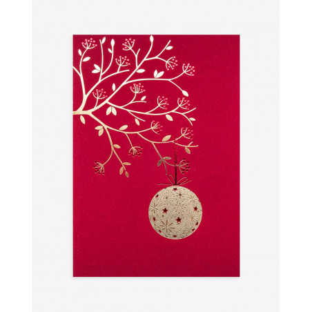 Christmas Card Branch - Agapics