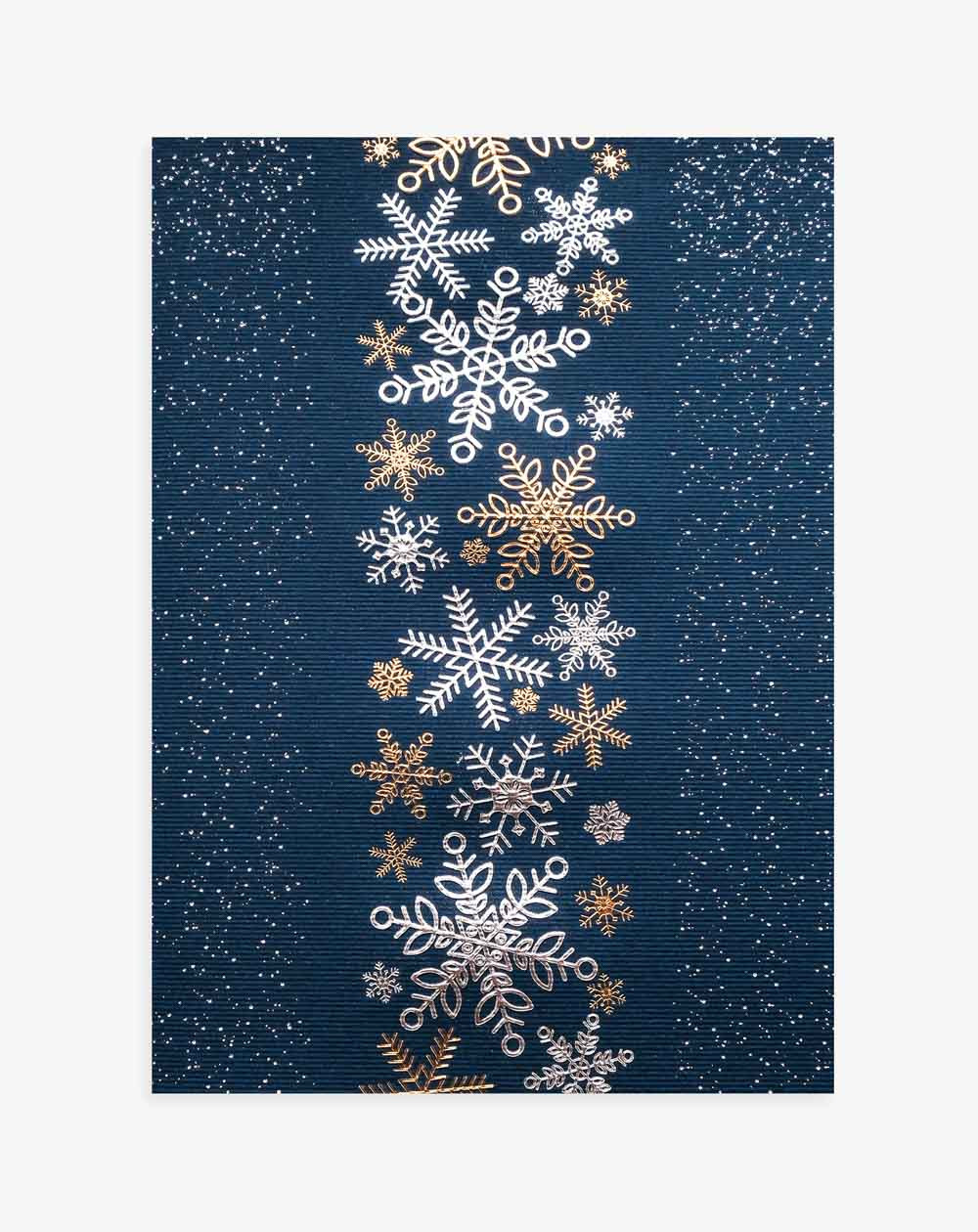 Christmas Card Snowflakes - Agapics