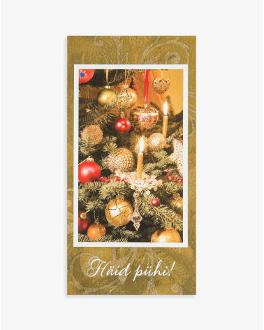 Christmas Card Golden Shine - Agapics