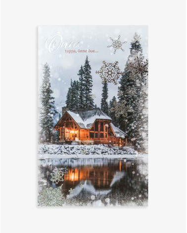 Christmas Card Icy Reflection - Agapics