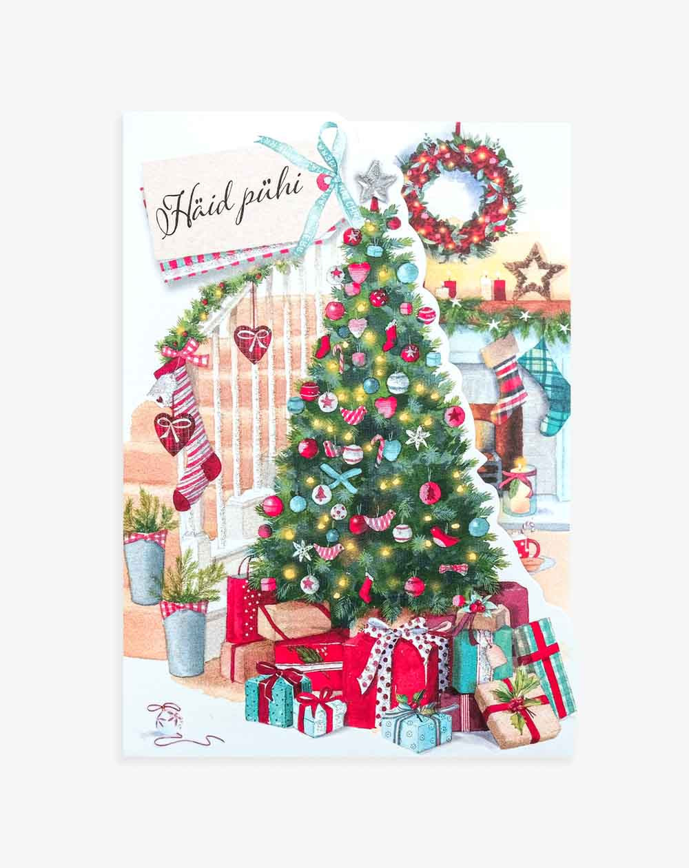 Hallmark Christmas Card Holiday tree - Agapics