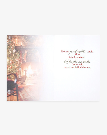 Hallmark Christmas Card Winter night - Agapics