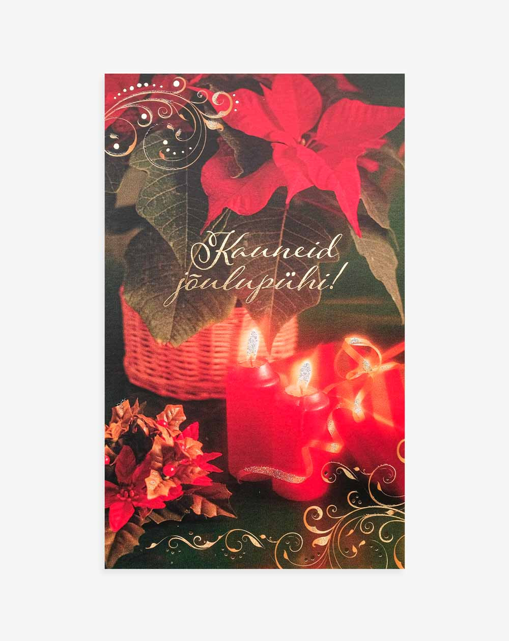 Christmas Card Candles - Agapics