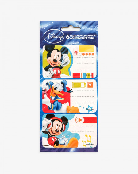 Labels 6pc Mickey Mouse