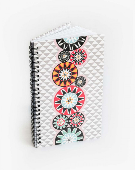 Notebook Circles with spiral ruled