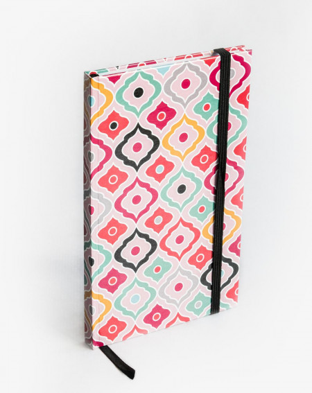 Notebook Pattern with rubber string ruled