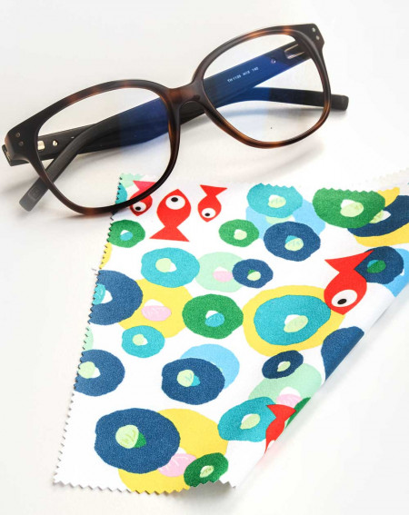 Glasses and screens cleaning cloth Bubbles - Agapics