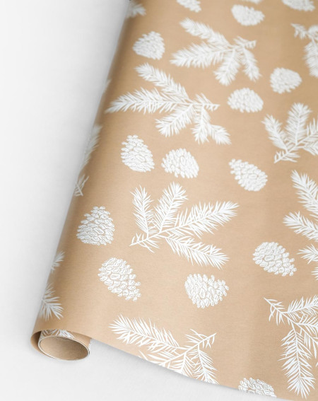 Wrapping Paper "Branches and Cones" 2m