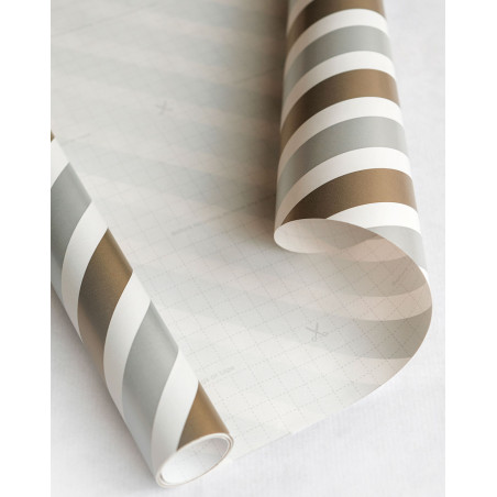 Wrapping Paper with Guides "Stripes" 2m