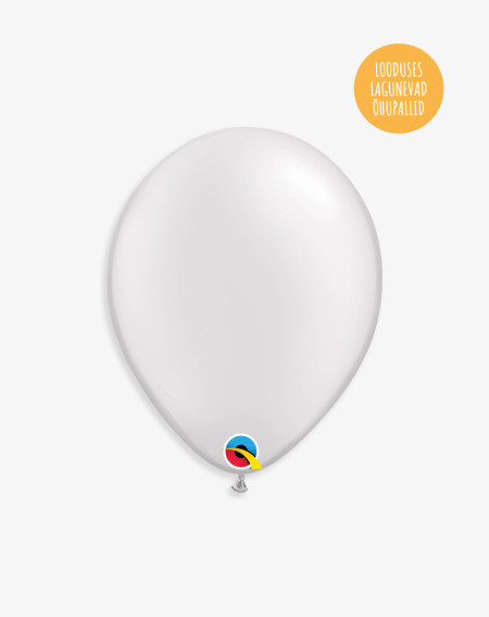 Latex Balloon Pearl White - Agapics