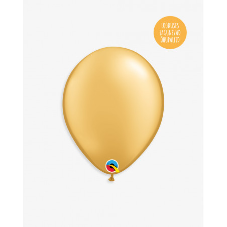 Latex Balloon Gold - Agapics