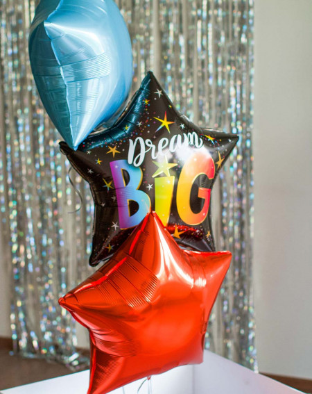 Helium Balloons Graduation gift Dream Big  - Agapics