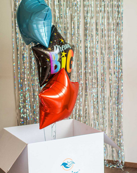 Helium Balloons Graduation gift Dream Big  - Agapics