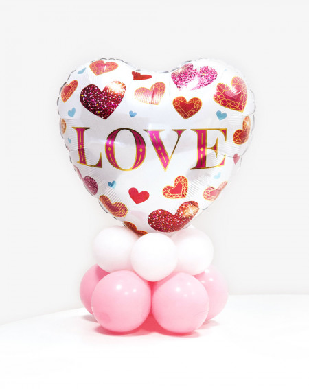 Balloons Love Hearts Mini