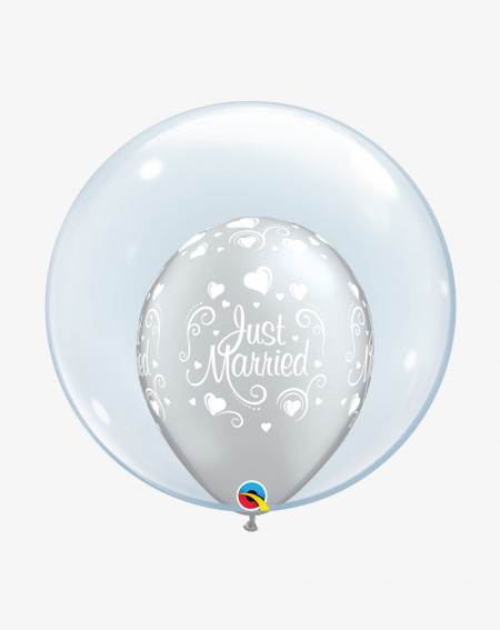 Balloons Just Married