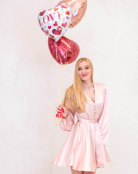 Helium Balloons for Valentine's or Wedding Love - Agapics