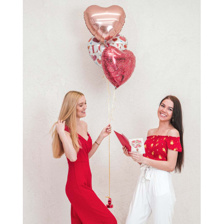 Helium Balloons for Valentine's or Wedding Love - Agapics