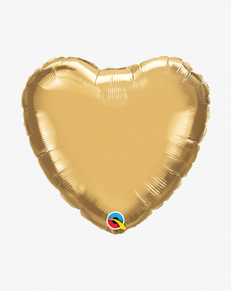 Balloon Gold with helium in a box