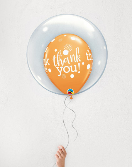 Balloons Thank You Orange