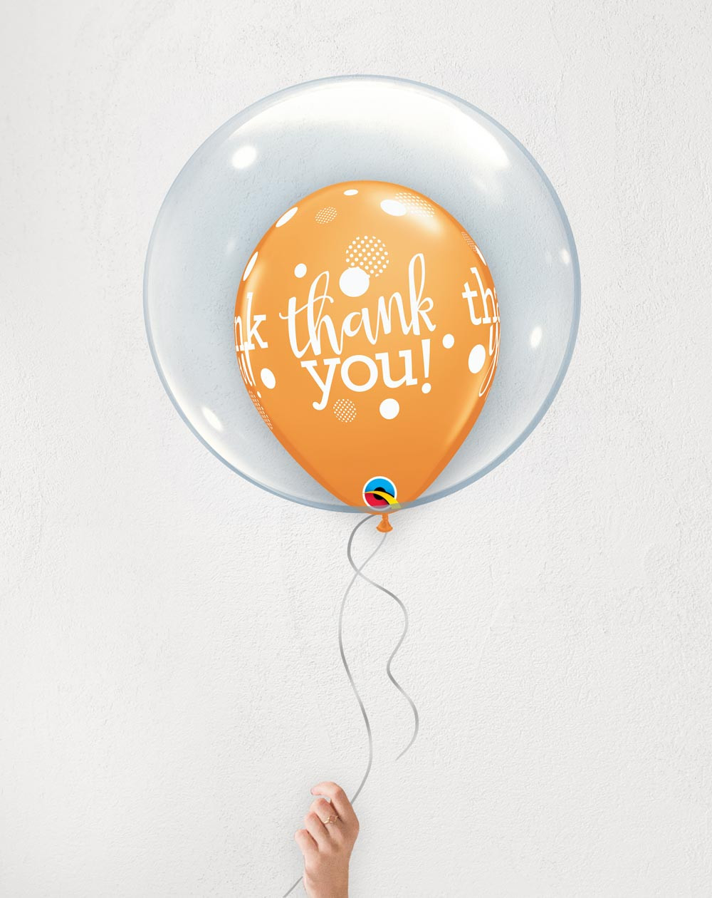 Balloons Thank You Orange