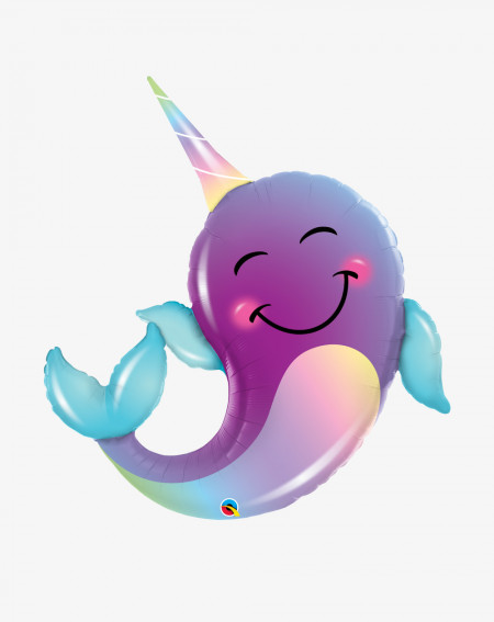 Big Balloon Party Narwhal