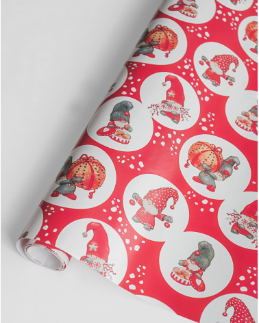 Wrapping paper "Elves" 2m