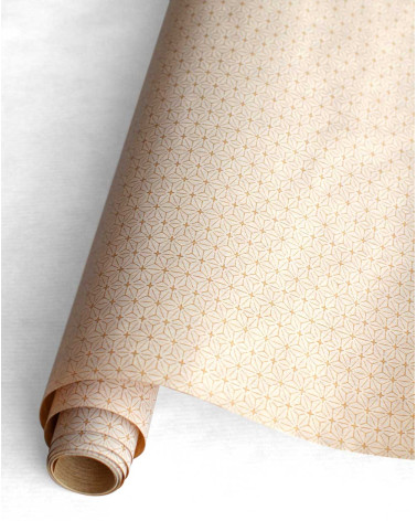 Kraft paper Pattern 2m - Wrapping supplies - Agapics