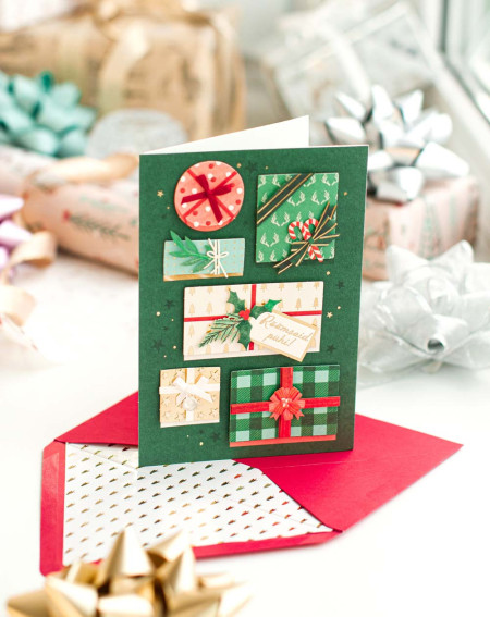 Hallmark Christmas Card Presents - Agapics