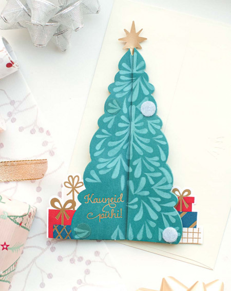 Hallmark Christmas Card and decoration Tree - Agapics