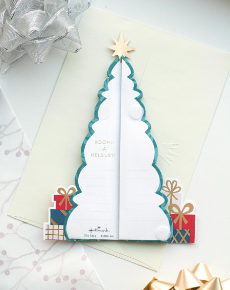 Hallmark Christmas Card and decoration Tree - Agapics