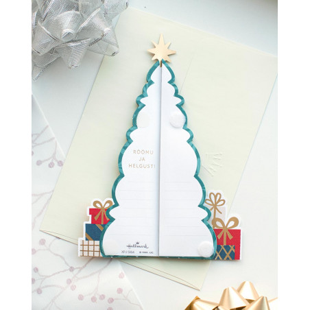 Hallmark Christmas Card and decoration Tree - Agapics