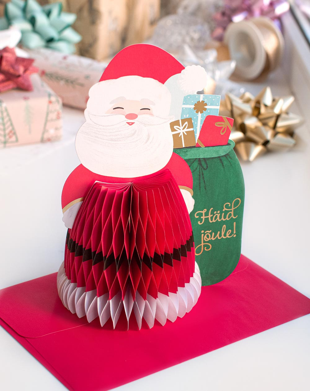 Hallmark Christmas Card and decoration Santa - Agapics