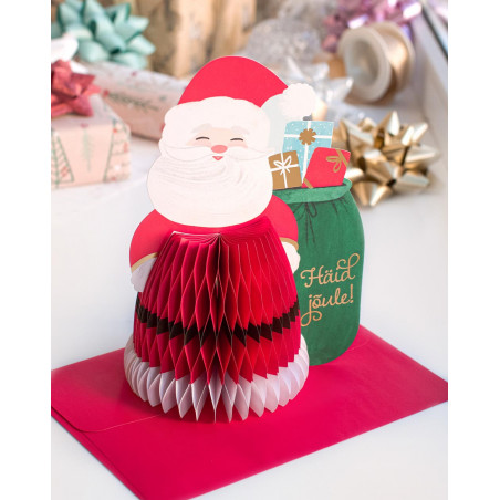 Hallmark Christmas Card and decoration Santa - Agapics