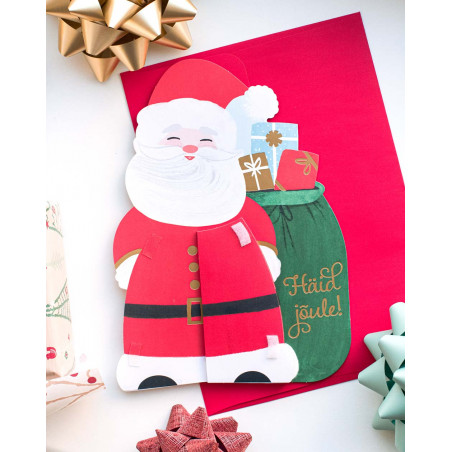 Hallmark Christmas Card and decoration Santa - Agapics