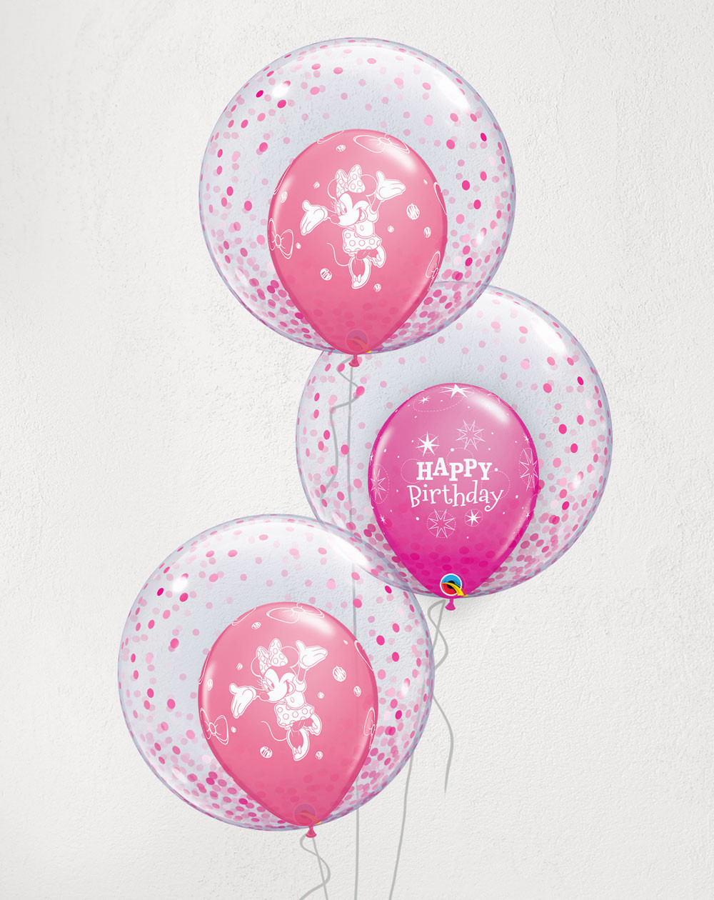 Big Balloon Bouquet Minnie Birthday