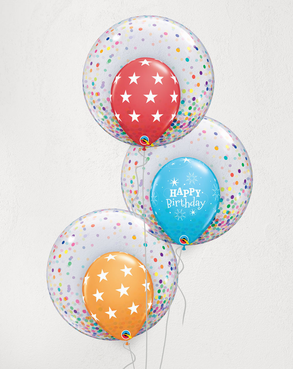 Big Balloon Bouquet Starry Birthday