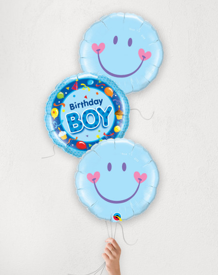Balloon Bouquet Birthday Boy